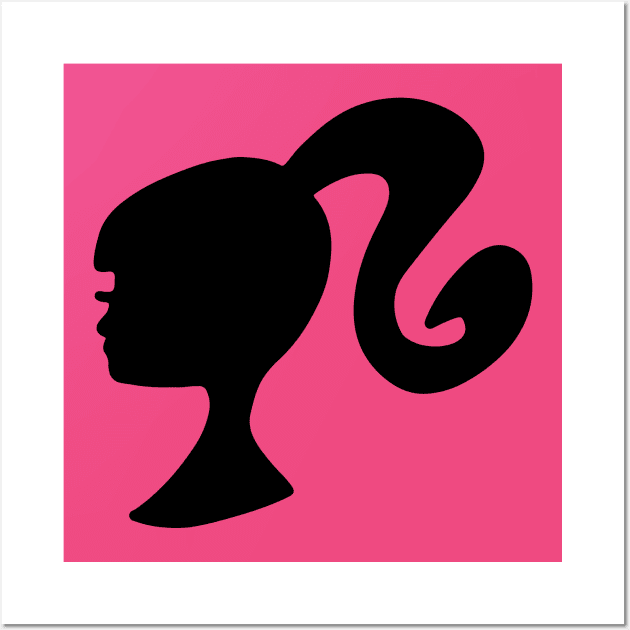 Barbie head Wall Art by Fun Planet